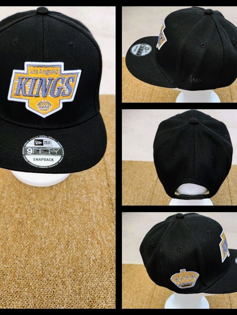 LOS ANGELES KINGS NHL HOCKEY SNAPBACK HAT.